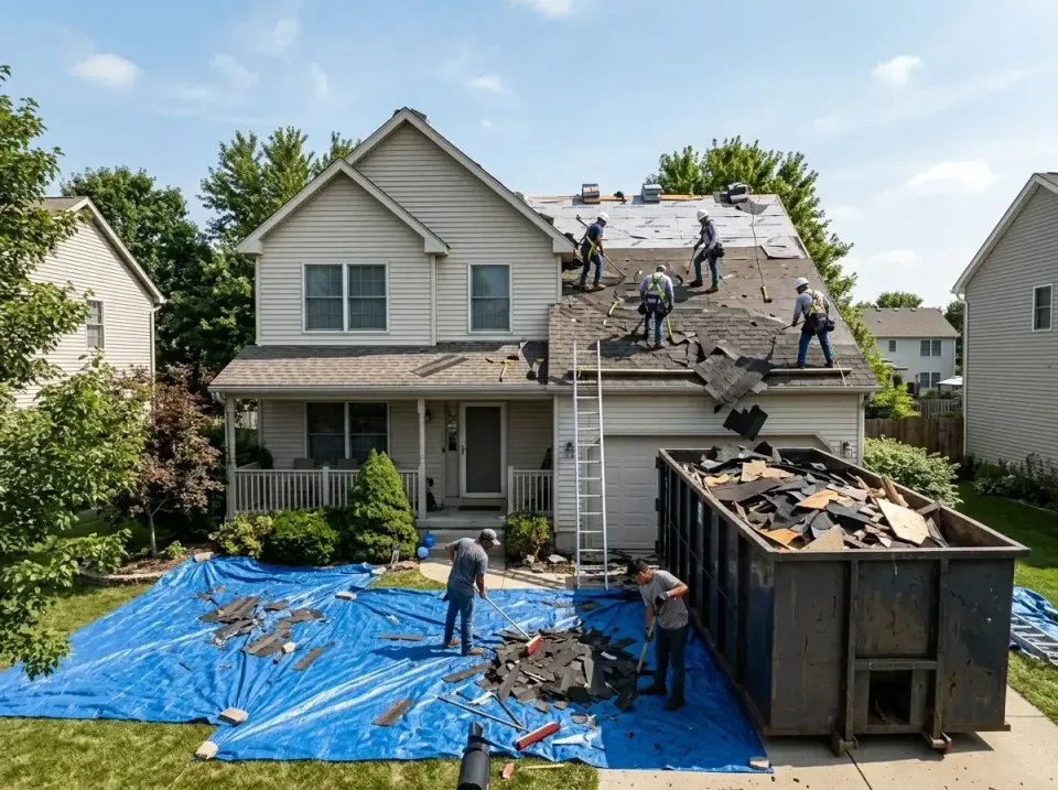 roof-replacement-debris-remova-004 — frequently asked questions, Cheapest Dumpster Rentals in Old Jefferson, LA